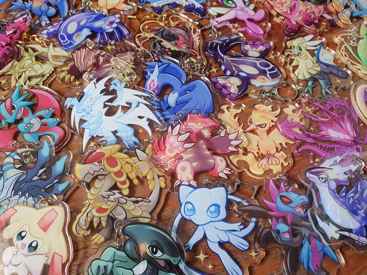 Legendary Pokemon Charms Lugia Rayquaza Latias and 