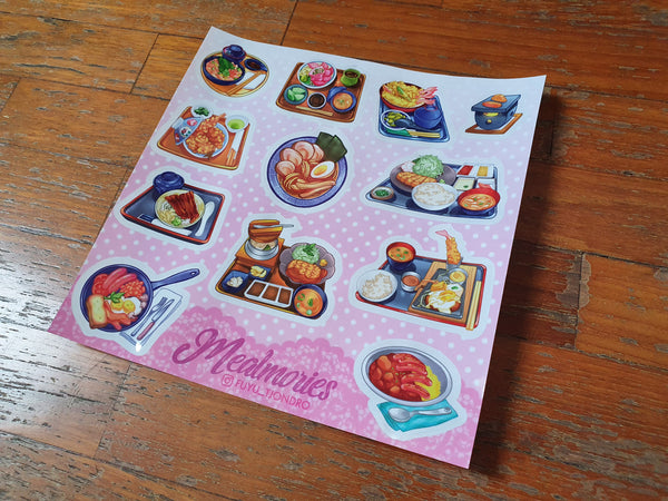 Mealmories - Sticker Sheet