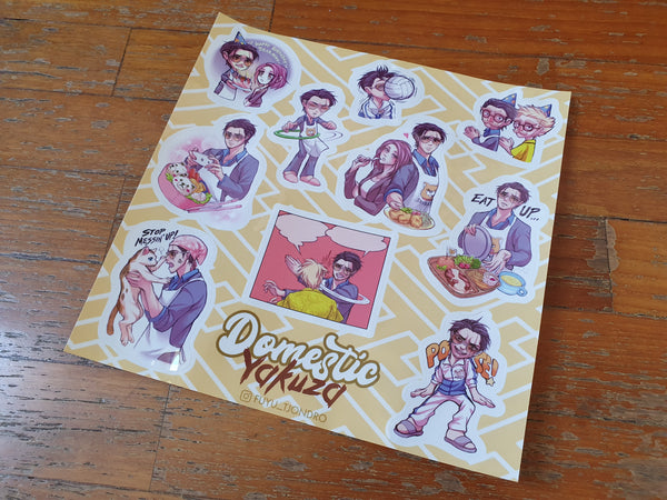 Domestic Yakuza - Sticker Sheets