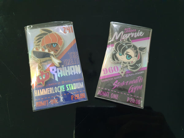 MARNIE & RAIHAN Enamel Pins