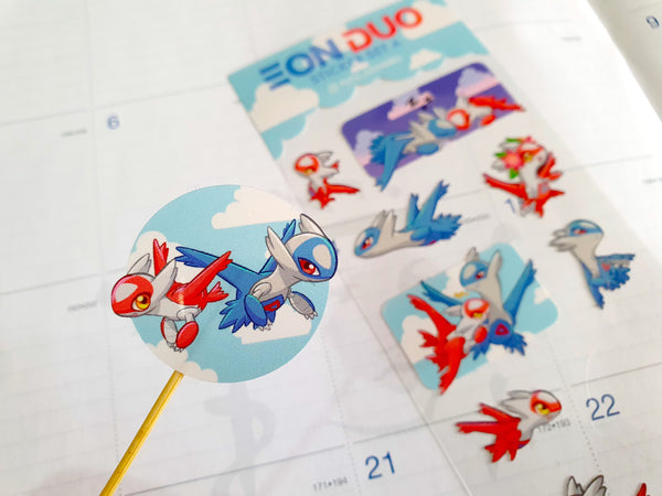 EON DUO Sticker Sheets