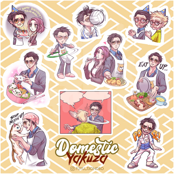 Domestic Yakuza - Sticker Sheets