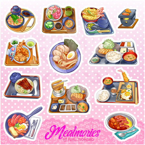 Mealmories - Sticker Sheet